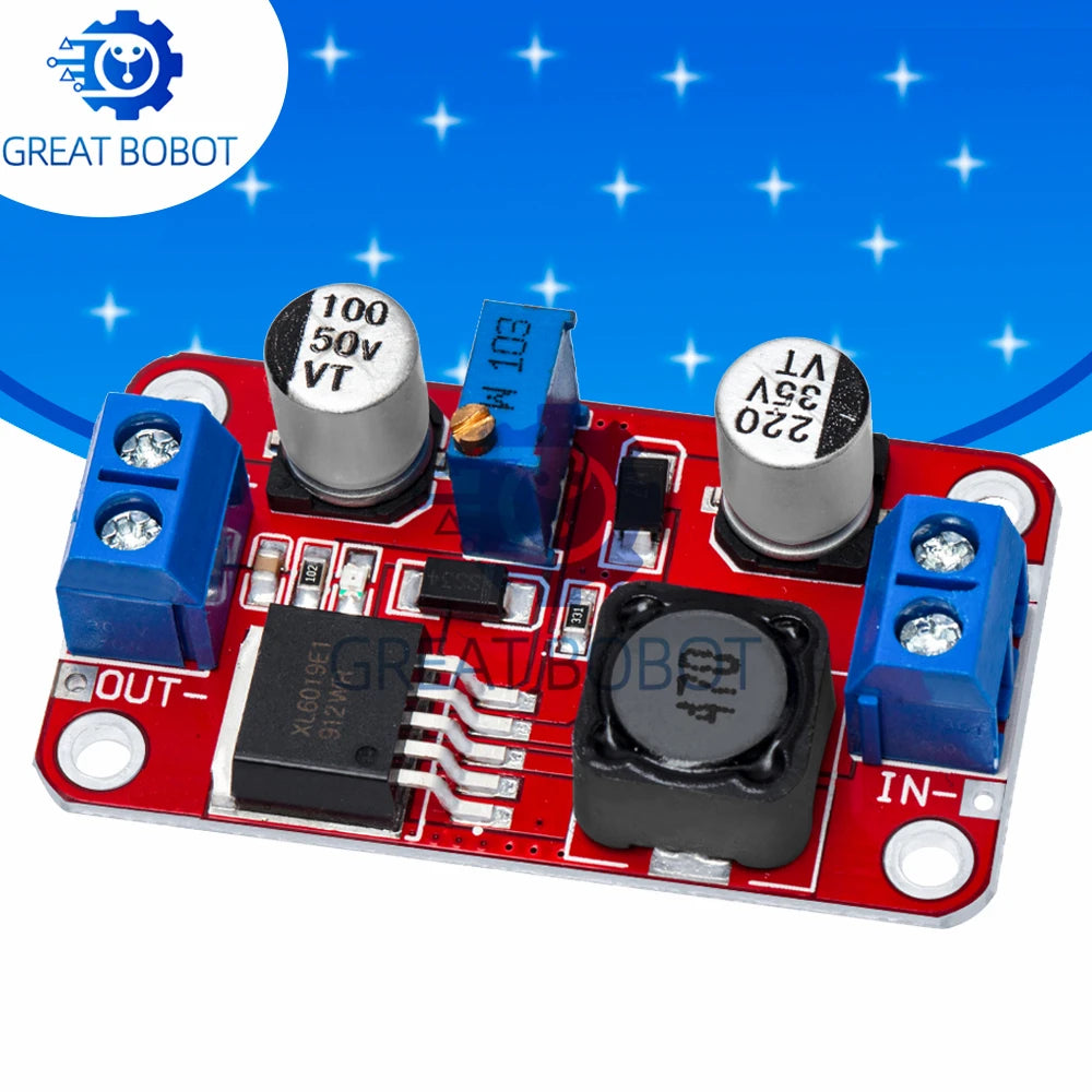 XL6019 DC-DC Boost Module – Adjustable Step-Up Converter Boost Converter Module Axl Default Title