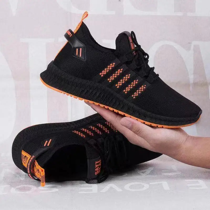 YBQJOO Men's Breathable Mesh Casual Sneakers – Lightweight Men's Casual Sneakers Axl