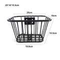 Metal Bicycle Basket – Front & Rear Hanging Bike Storage Bicycle Basket Axl 4