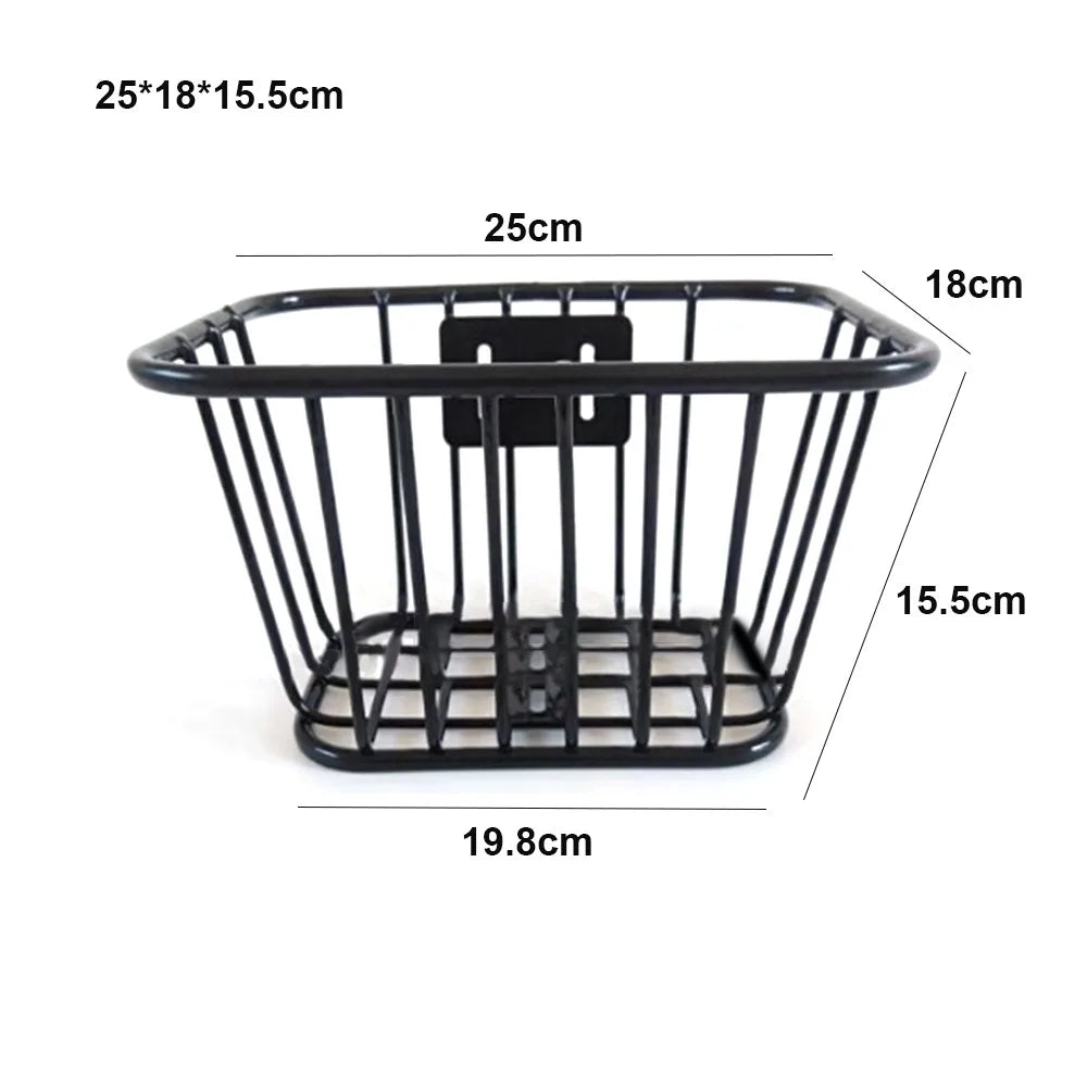 Metal Bicycle Basket – Front & Rear Hanging Bike Storage Bicycle Basket Axl 4