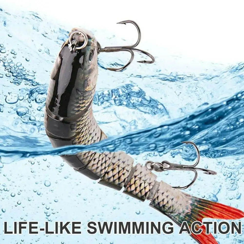Multi-Jointed Swimbait Fishing Lure 13.4cm | Fresh & Saltwater Swimbait Fishing Lure Axl