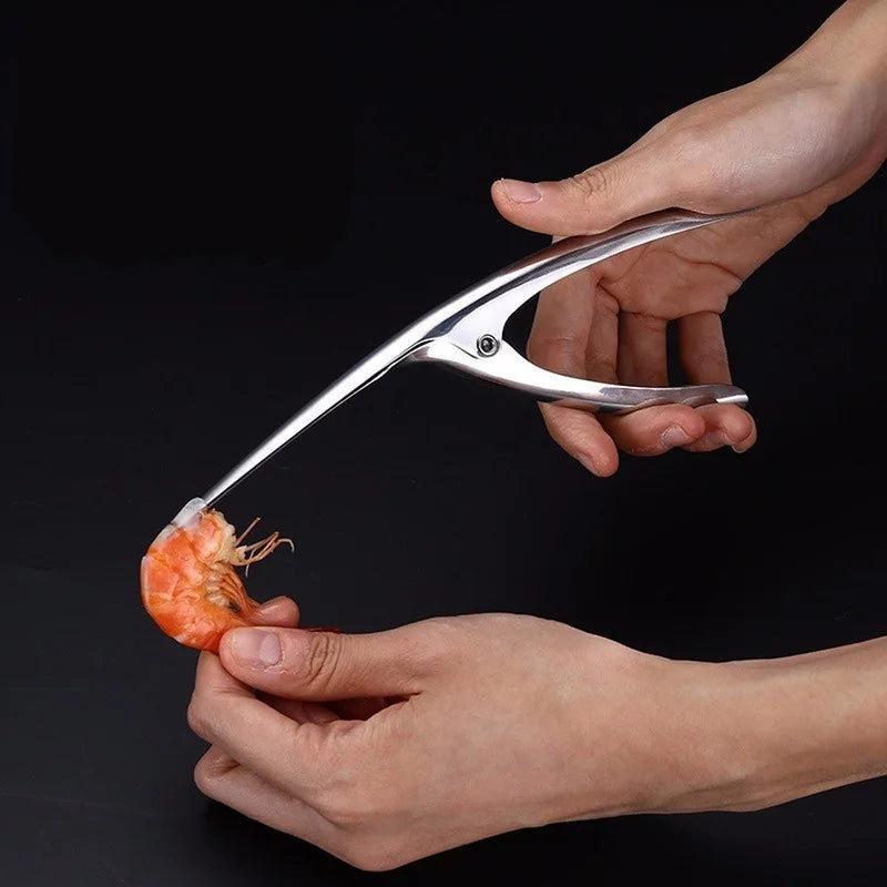 Stainless Steel Shrimp Peeler & Deveiner | Seafood Tool Shrimp Peeler Deveiner Axl
