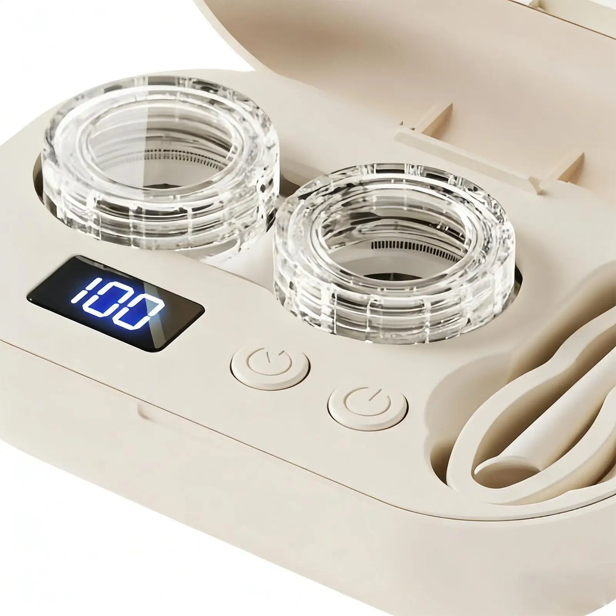 Ultrasonic Contact Lens Cleaner & Travel Case Kit Ultrasonic Lens Cleaner Axl