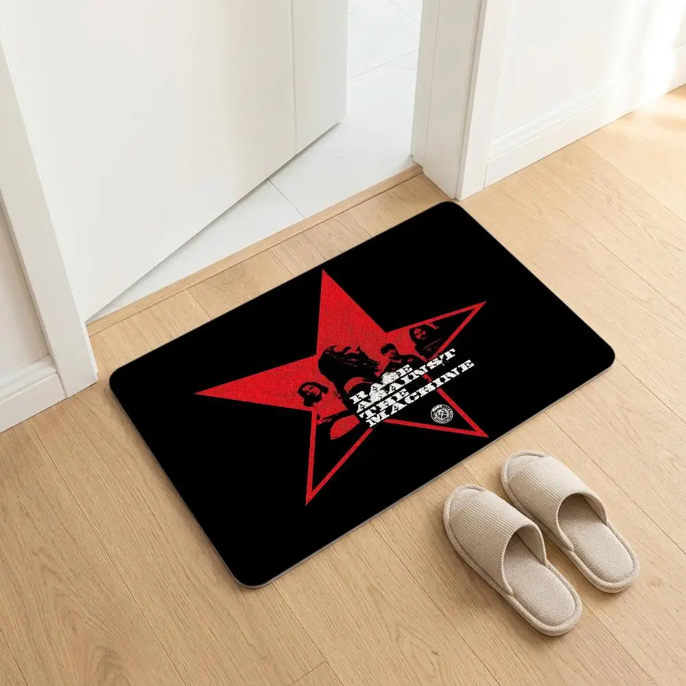 Rage Against the Machine Diatomite Bath Mat | Quick Dry Diatomite Bath Mat Axl White4 40x60cm