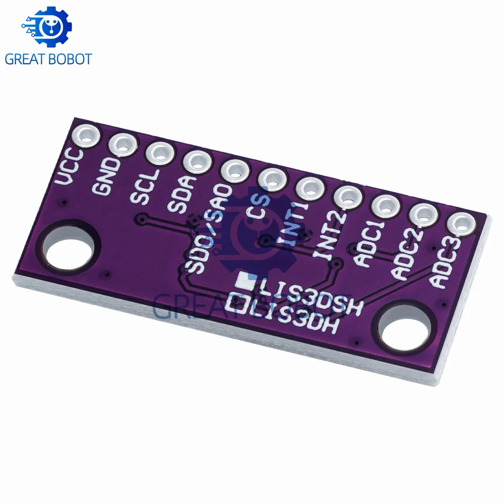 LIS3DSH 3-Axis Accelerometer Module for Arduino | Motion Sensor Accelerometer Module Axl
