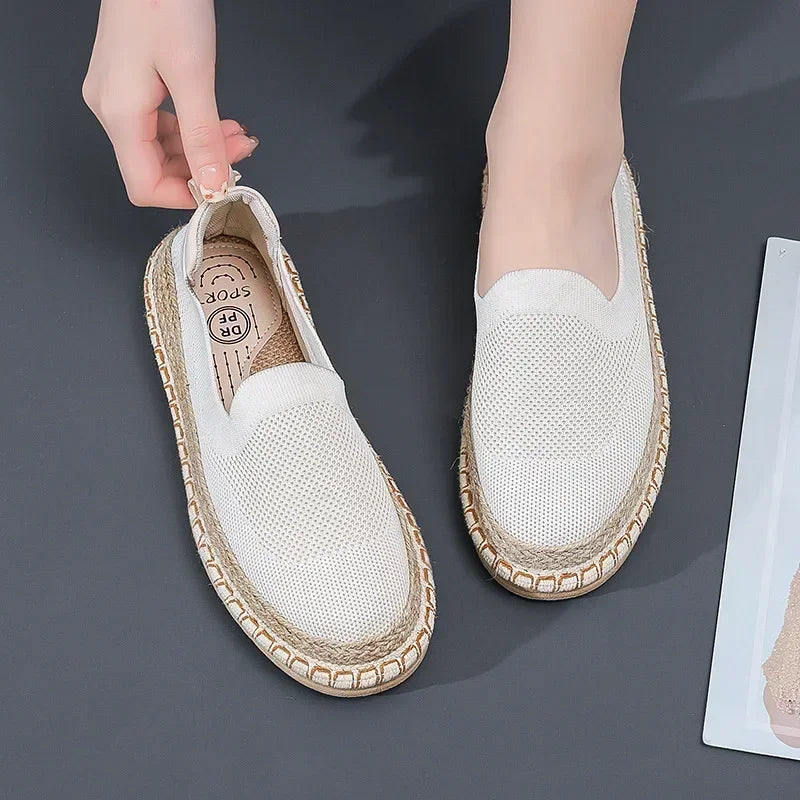 Women's Breathable Slip-On Flat Sneakers & Casual Loafers Slip-On Sneakers Axl