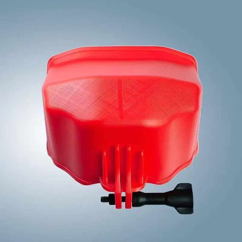 Motorcycle Phone Holder Sun Shade & Rain Cover Visor Phone Holder Accessory Axl Red