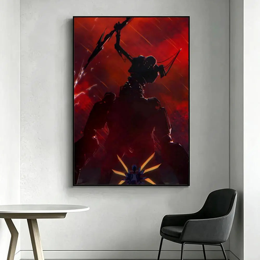 ULTRAKILL Game Poster – HD Waterproof Sticky Wall Art Decor Game Art Poster Axl White9 21X30cmNoframe
