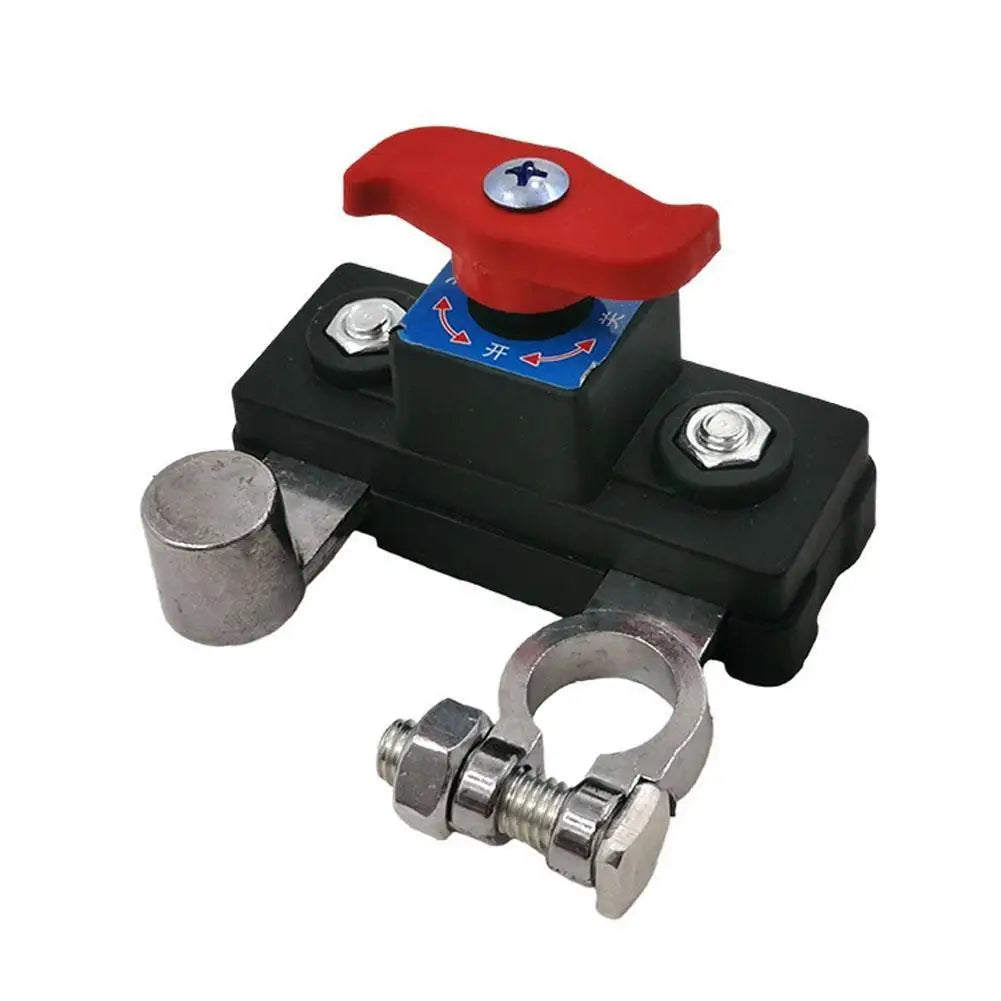 12V–48V Battery Master Cut-Off Switch for RV, Boat & Car Battery Isolator Switch Axl C