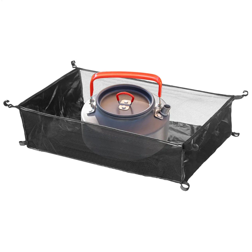Hangable Under Table Storage Bag – Camping Picnic Organizer Camping Table Organizer Axl