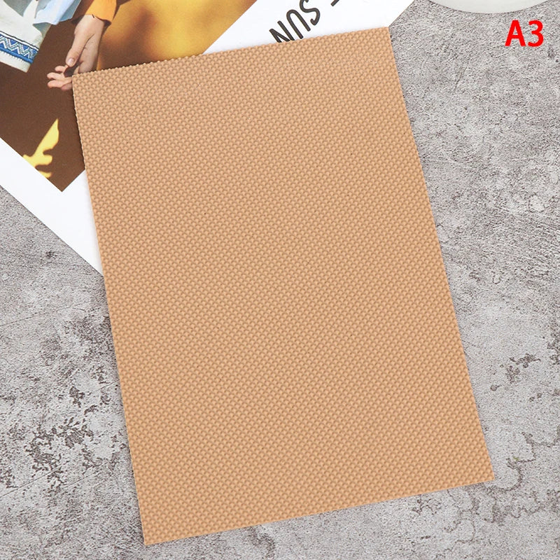 DIY Rubber Doll Shoe Sole Sheet 1.2mm 13×9cm | 4 Colors Doll Shoe Sole Axl A3