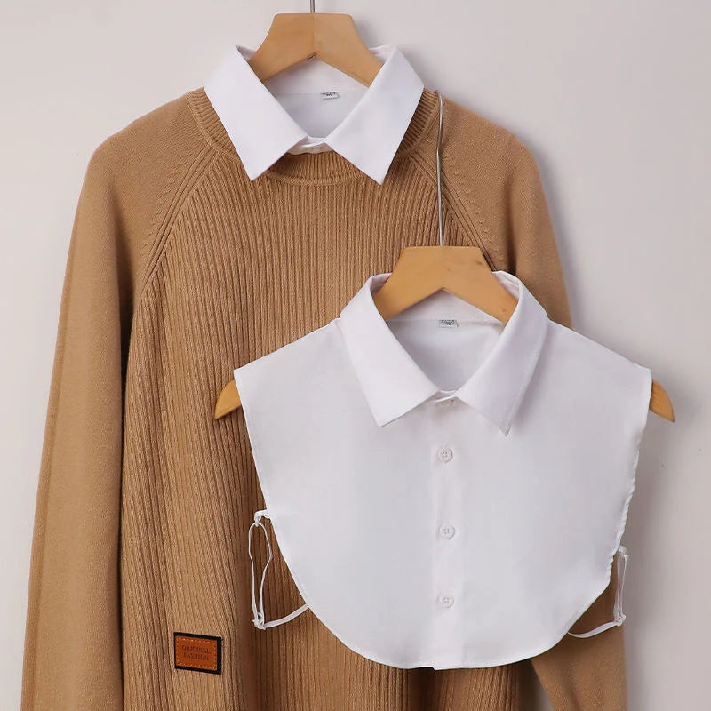 Detachable Fake Collar – False Half Shirt Collar for Men & Women Detachable False Collar Axl