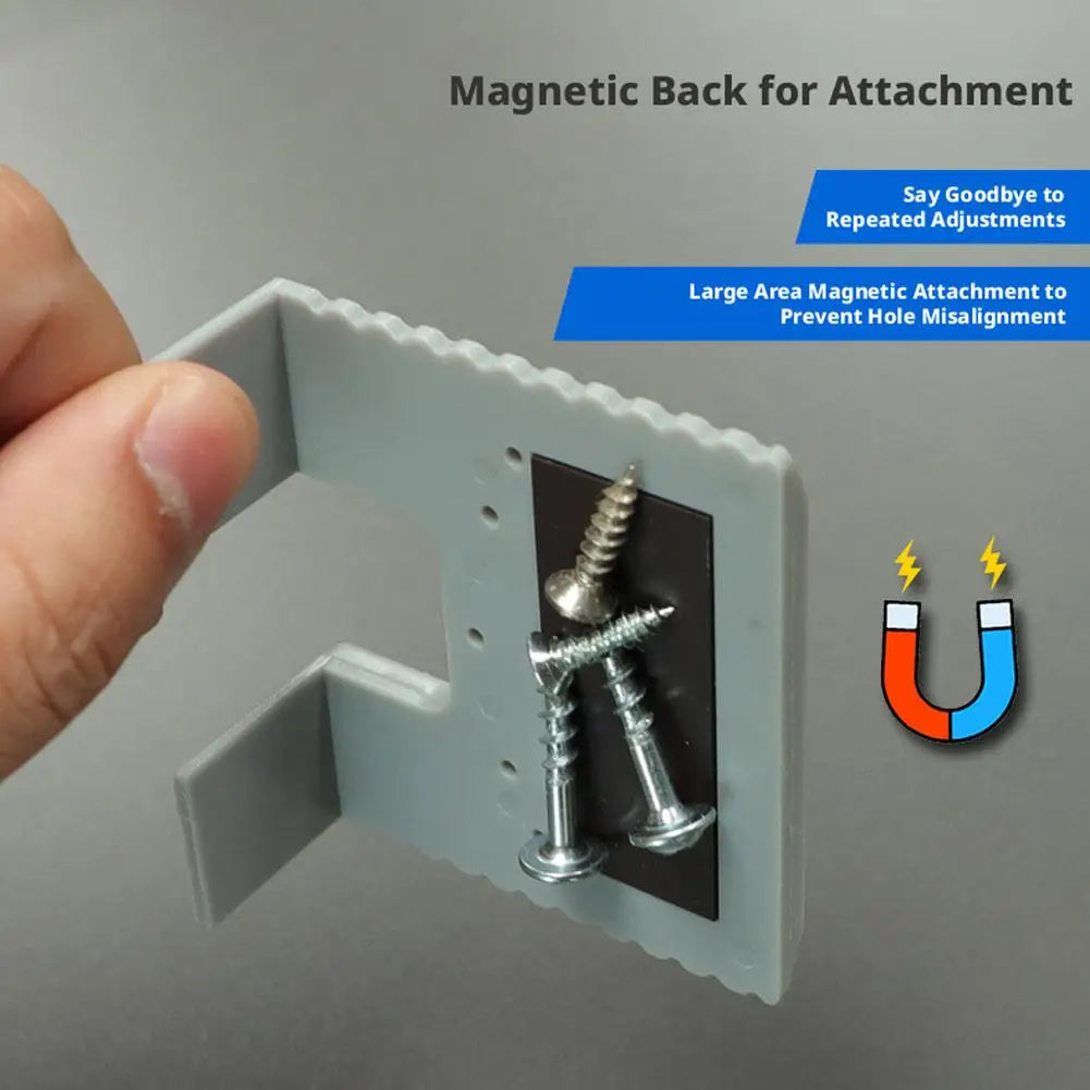 35mm Hinge Jig – Magnetic Cabinet Door Drilling Template Hinge Installation Jig Axl