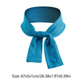 Cooling Neck Towel – Sport Scarf, Headband & Bandana Cooling Sport Towel Axl Blue