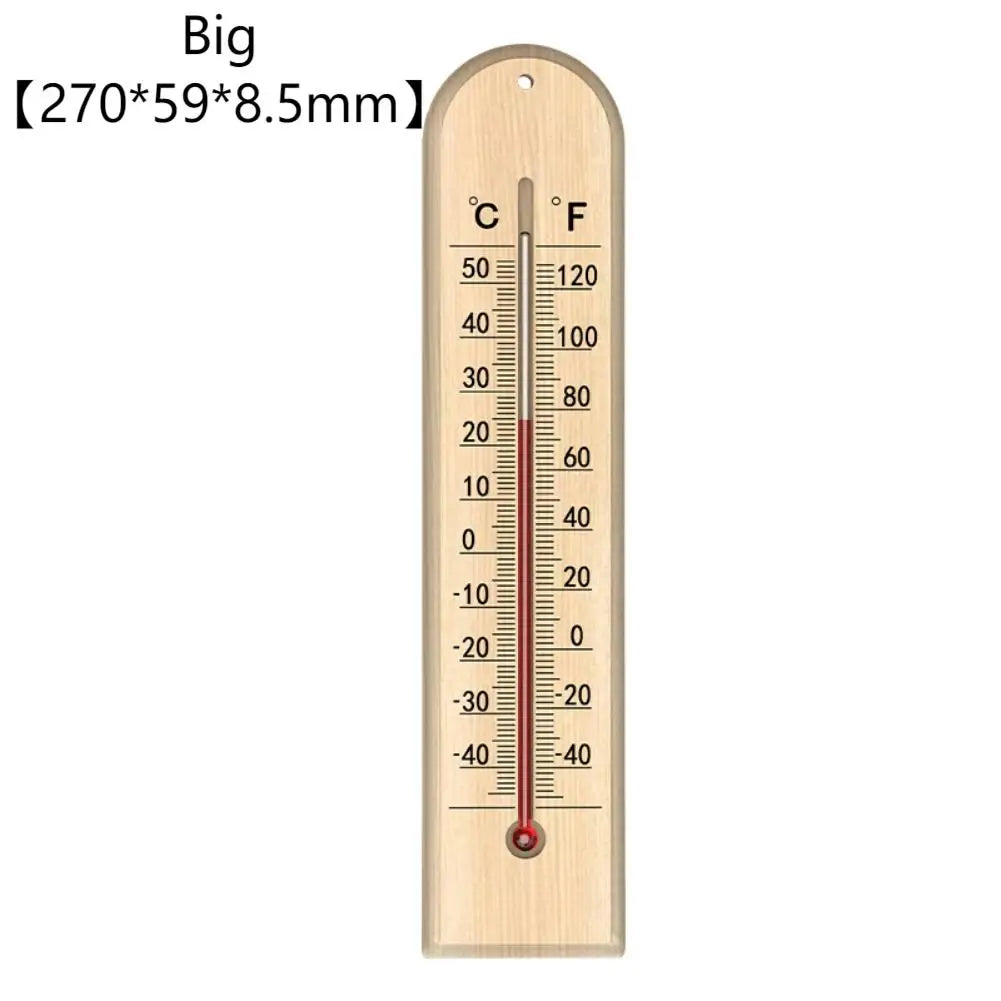 Wooden Indoor & Outdoor Thermometer – Garden, Patio & Greenhouse Outdoor Thermometer Axl big China Mainland