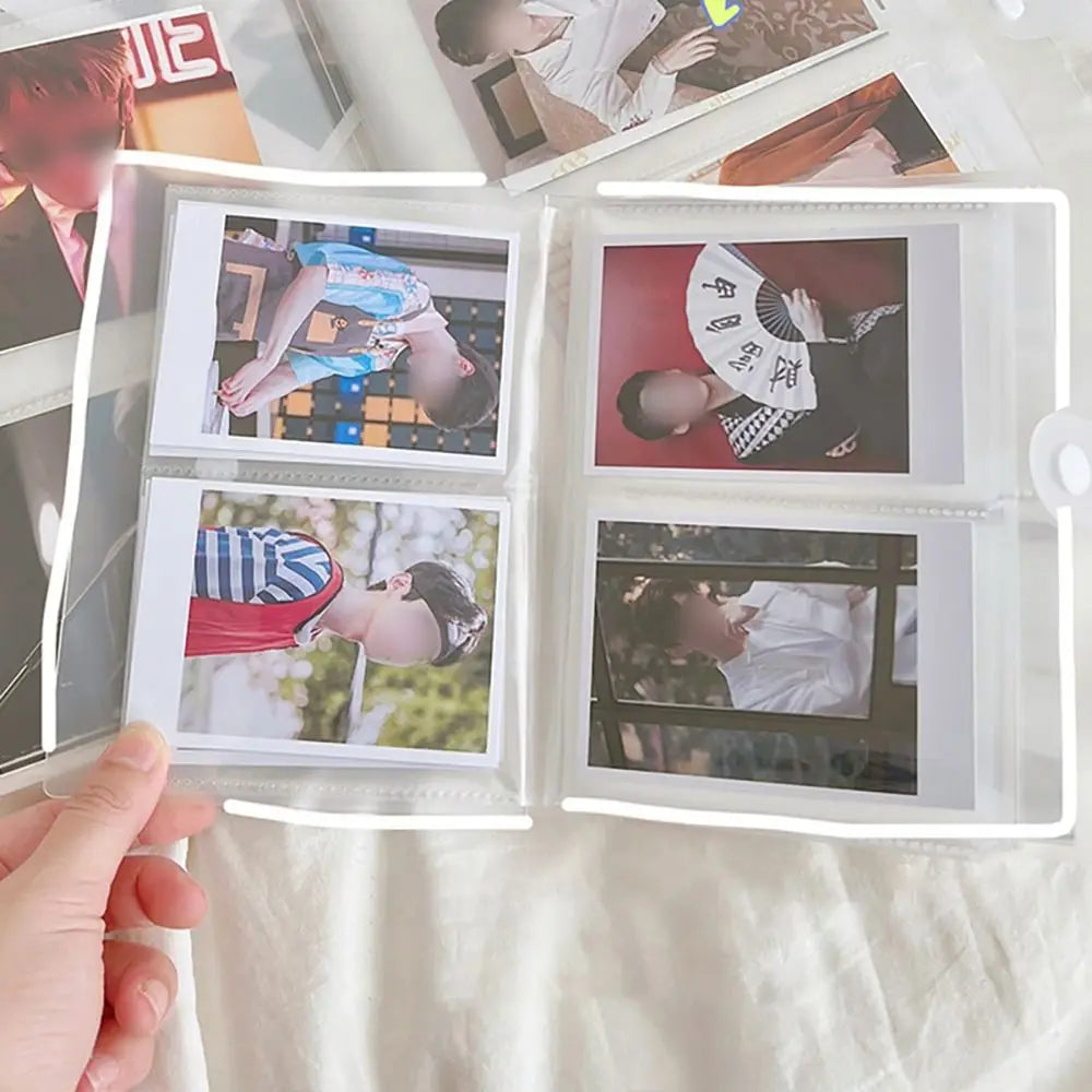 Photo Card Album 80/160 Slots – PVC Photocard Holder 3–7 Inch Photo Card Album Axl