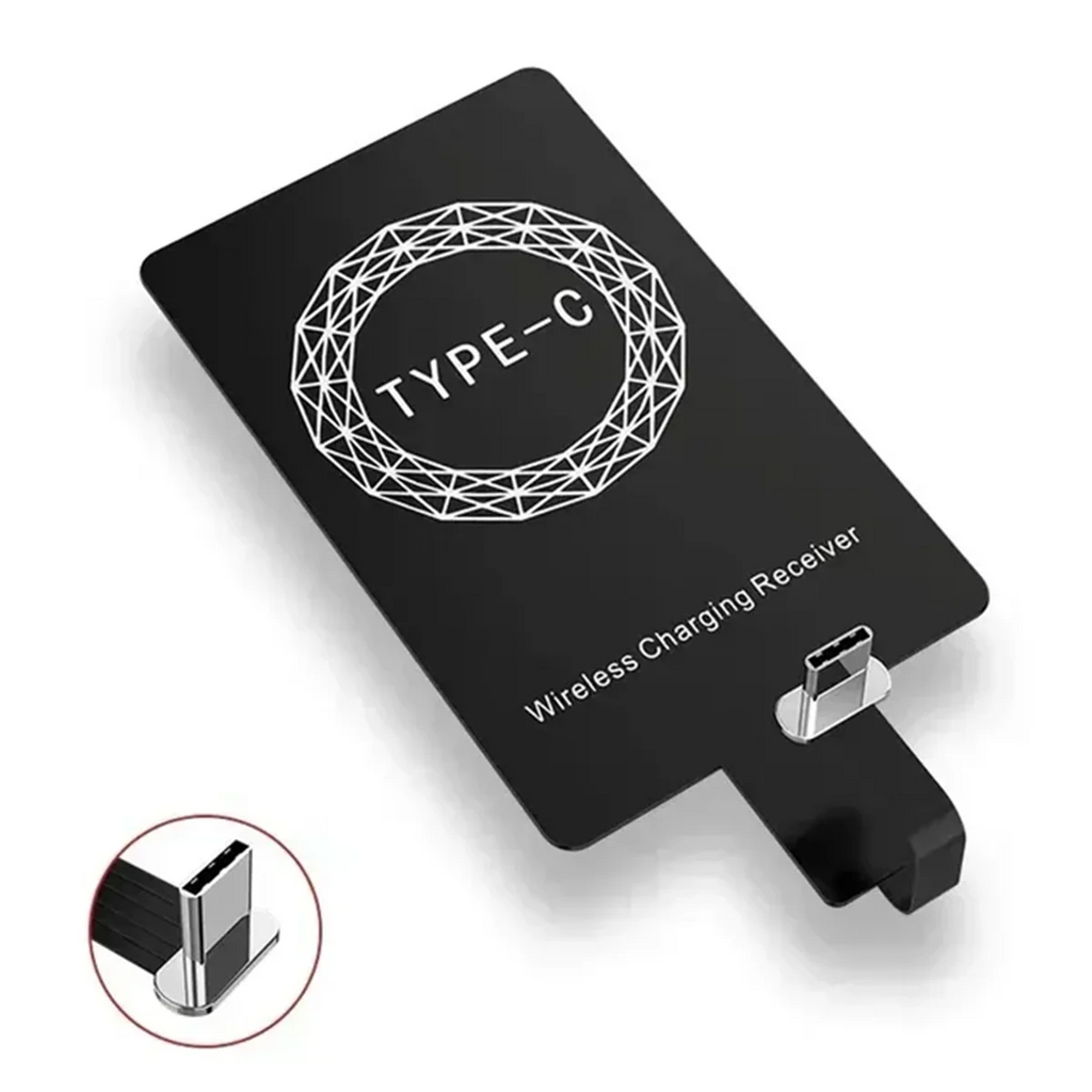 Type-C Wireless Charging Receiver – Fast Charger Adapter Wireless Charger Adapter Axl