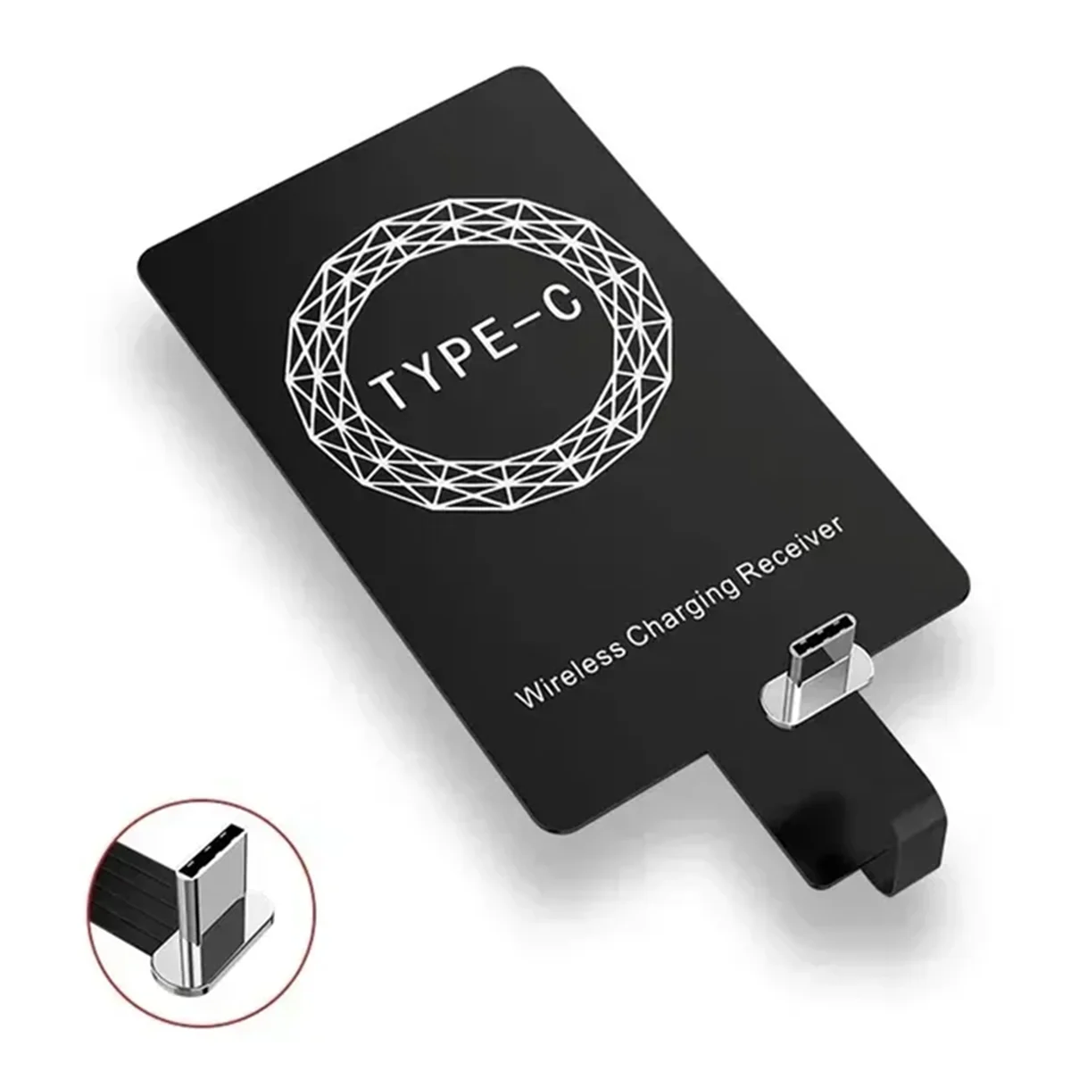 Type-C Wireless Charging Receiver – Fast Charger Adapter Wireless Charger Adapter Axl