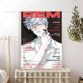 Anime Self-Adhesive Wall Poster – Vivid Color Print Art Decor Anime Wall Poster Axl 21x30cm No Frame z1