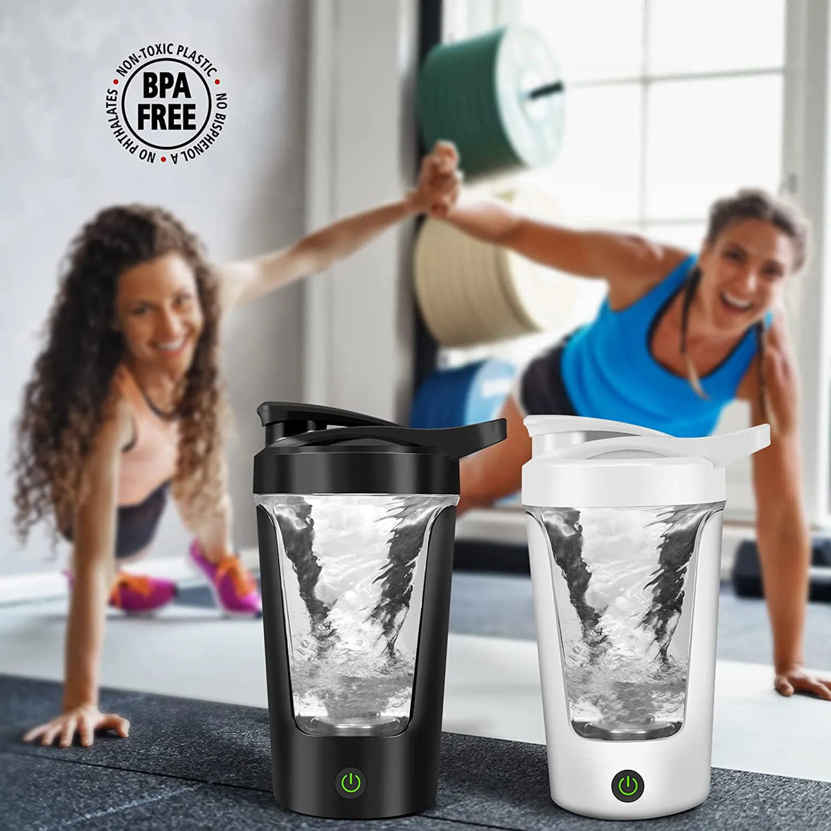 BALASHOV Electric Protein Shaker Bottle 450ml | Portable Mixer Electric Shaker Bottle Axl