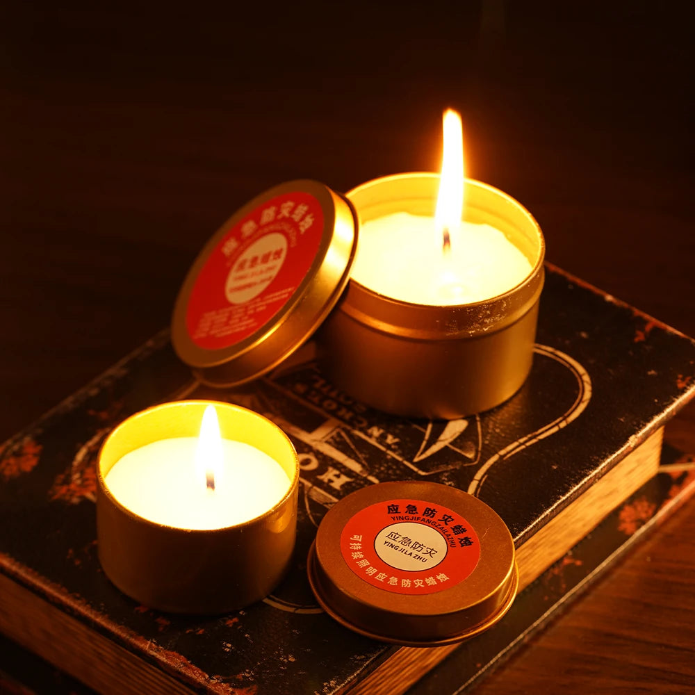 Windproof Smokeless Emergency Candles for Camping & Survival Emergency Candles Axl