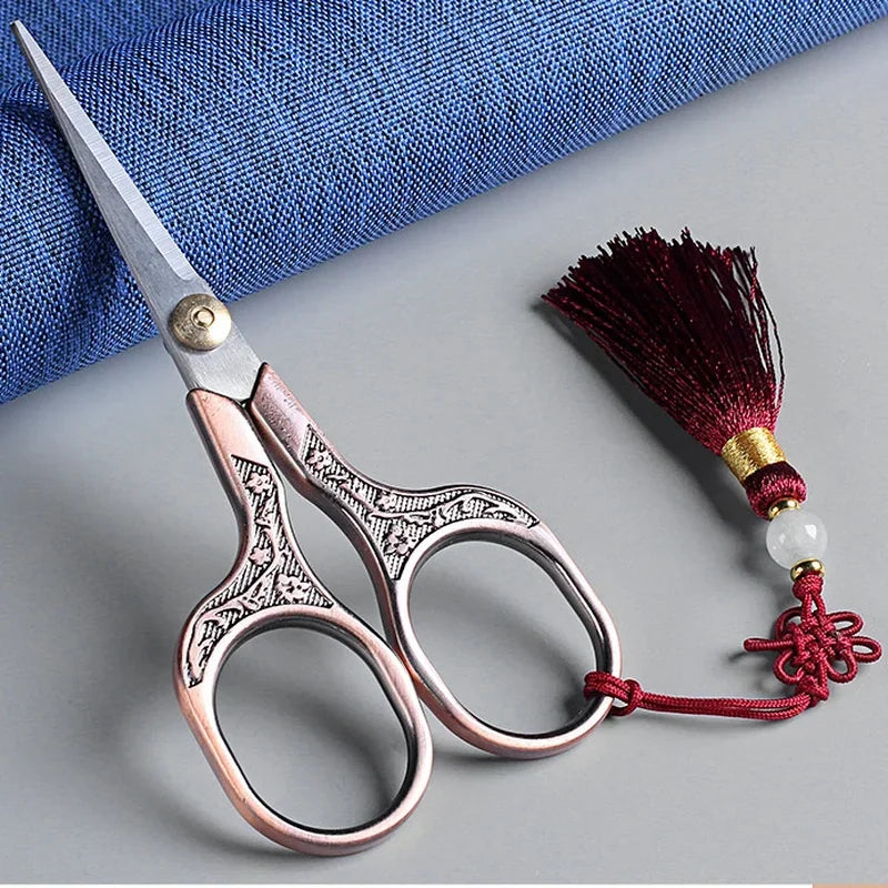 Vintage Stainless Steel Craft Scissors – Sewing & Embroidery Craft Scissors Axl copper