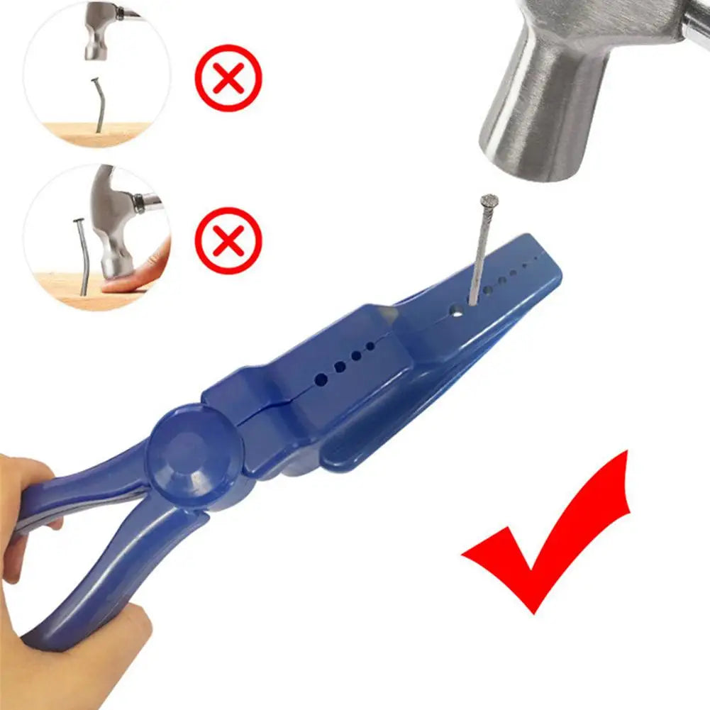 Nail Holder Pliers – Safe Hammering Clamp Tool | 1/2/3 Pack Nail Holder Pliers Axl