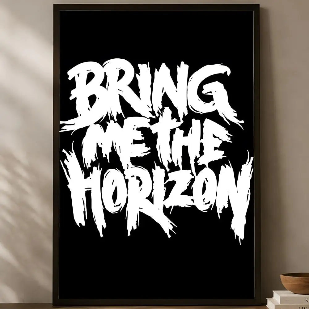 Bring Me The Horizon Self-Stick HD PVC Wall Art Poster