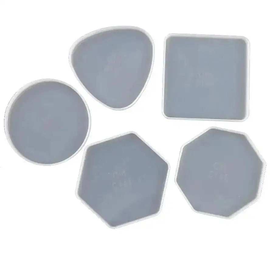Geometric Silicone Resin Mold – Nordic Coaster & Tray DIY Silicone Resin Mold Axl