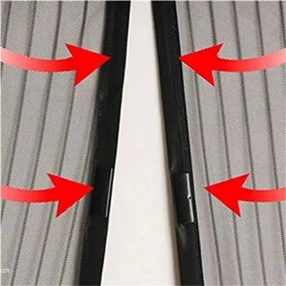 Magnetic Door Mosquito Net – Polyester Insect Screen Curtain Mosquito Net Curtain Axl