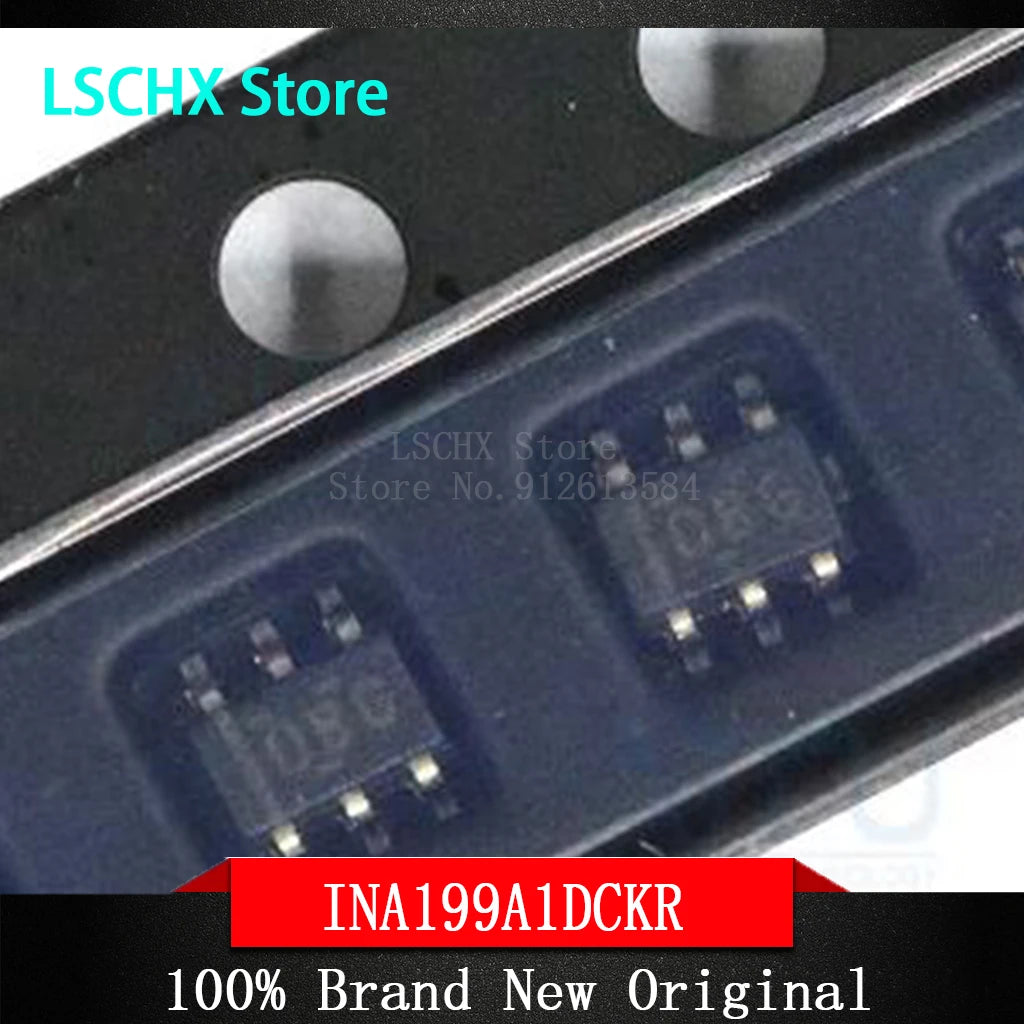 5PCS INA199 26V SMD Current Sense Amplifier IC SC70-6 Current Sense Amplifier IC Axl INA199A2DCKR OBH