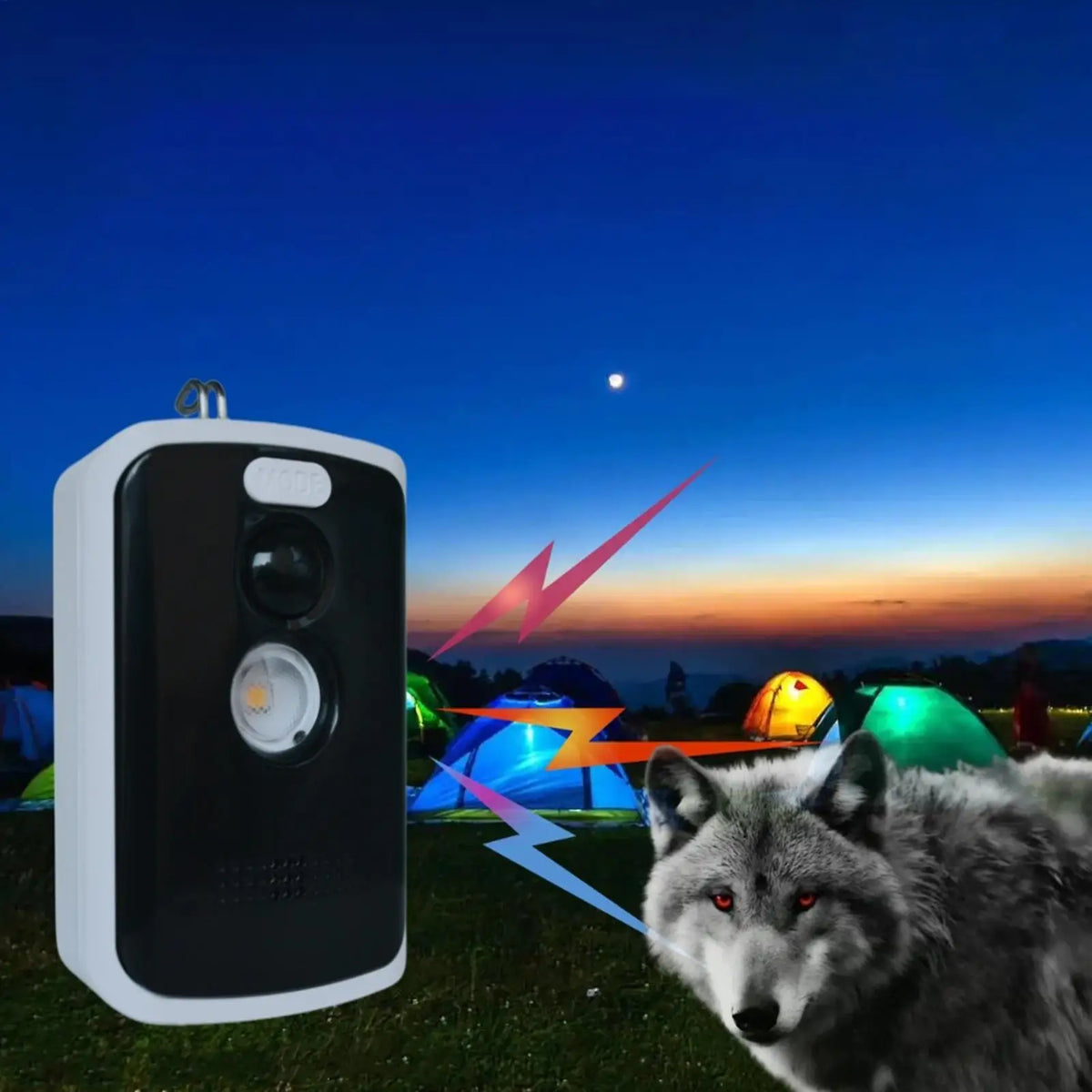 Wireless PIR Motion Alarm | Outdoor Camping Perimeter Sensor PIR Motion Alarm Axl