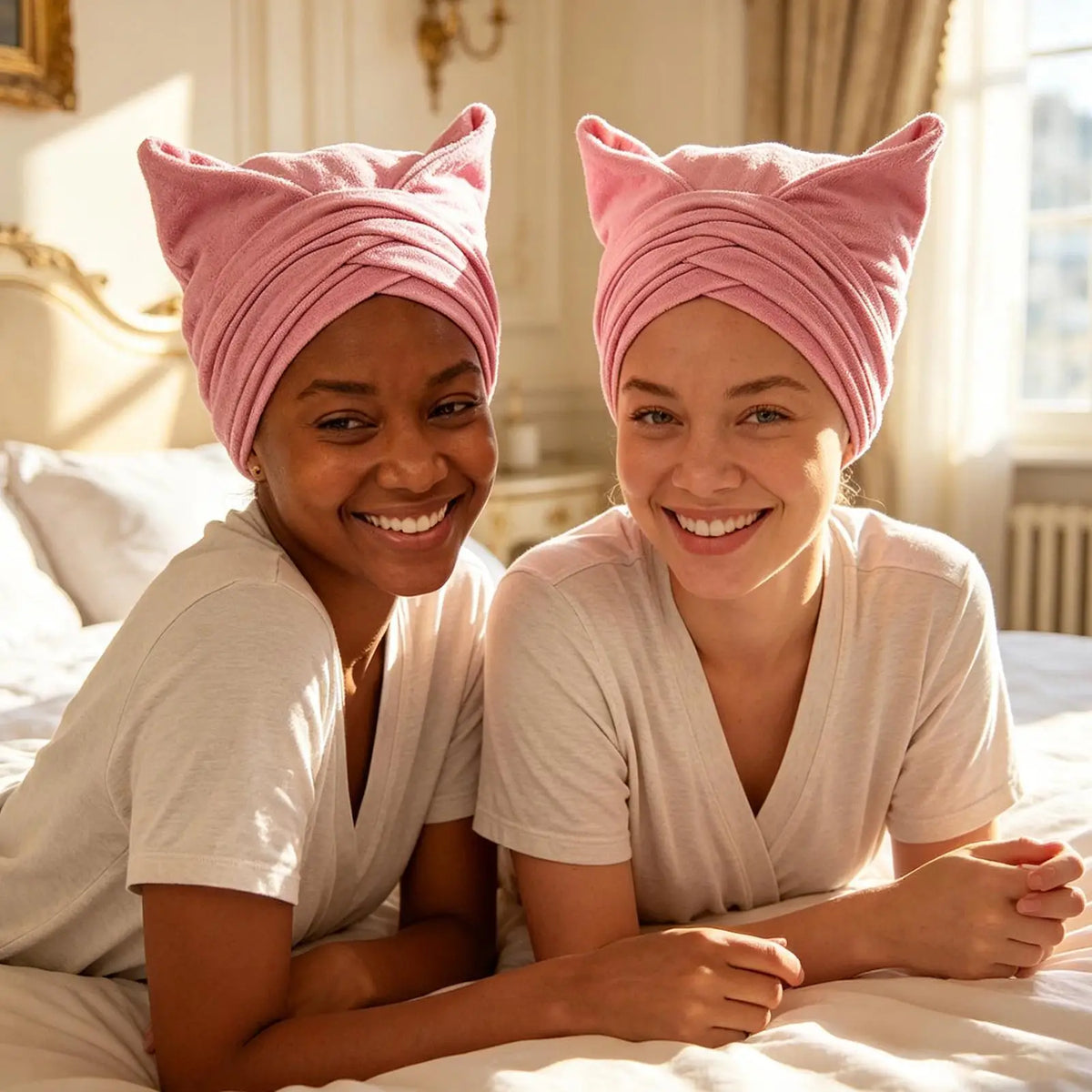 Anti-Frizz Hair Towel Turban – Super Absorbent Curl Wrap Hair Towel Turban Axl
