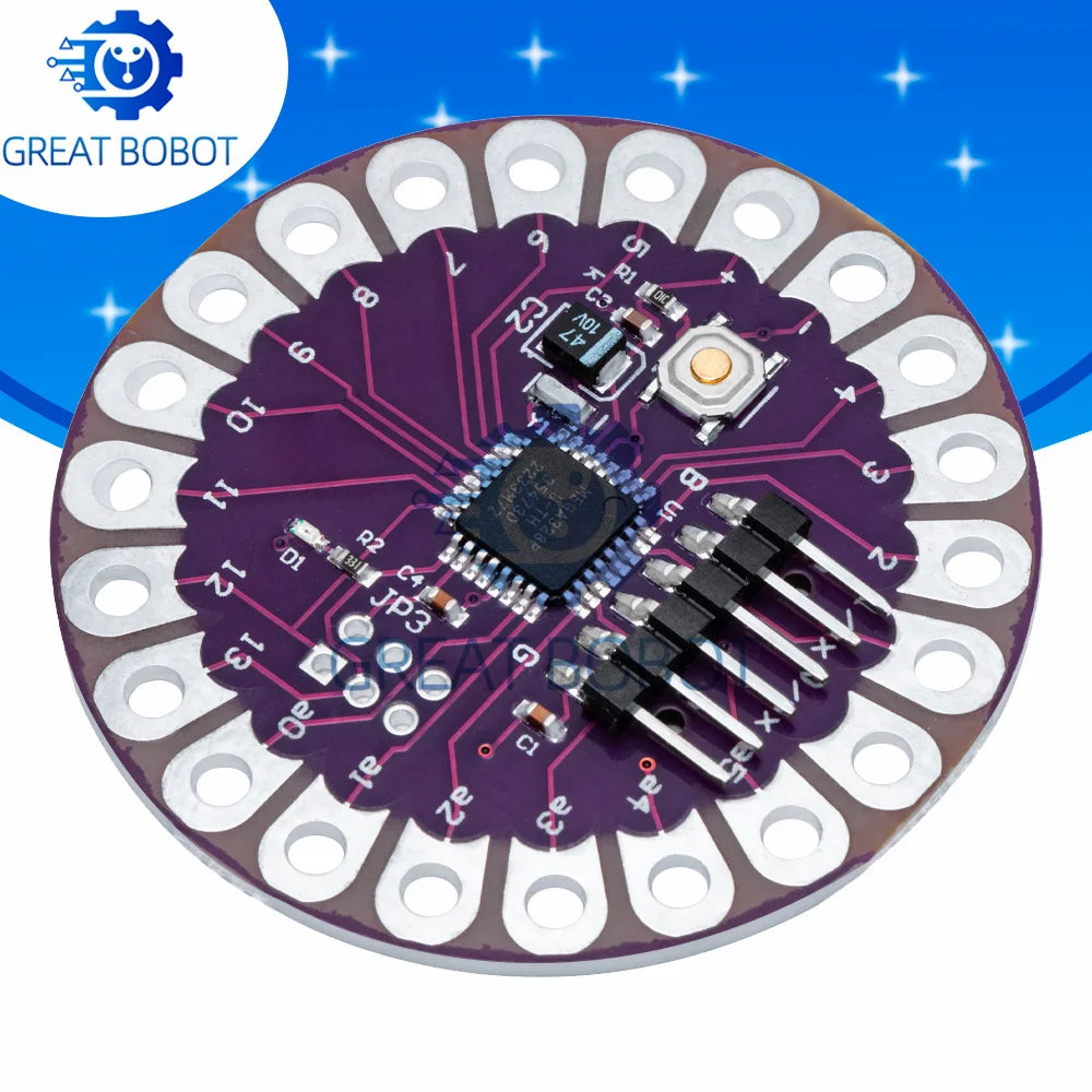 LilyPad 328 ATmega328P 16MHz Main Board – Arduino Compatible Microcontroller Board Axl Default Title