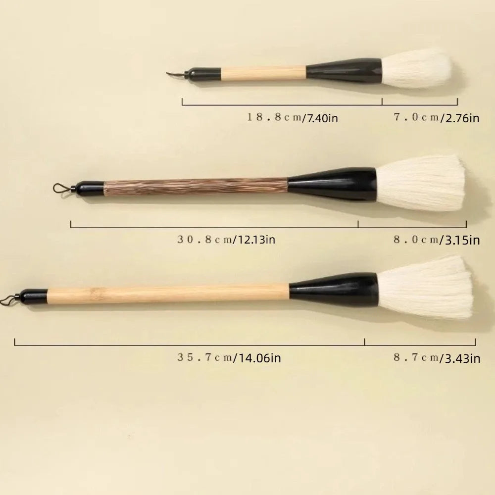 Oversize Chinese Calligraphy Brush – Bamboo & Nylon, S/M/L Calligraphy Brush Axl