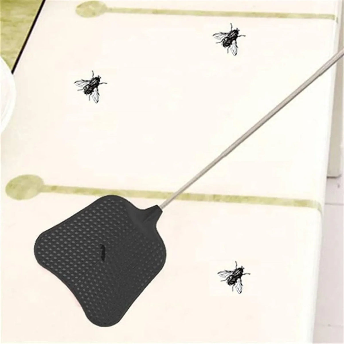 Telescopic Fly Swatter – Heavy Duty Retractable Bug Swatter Fly Swatter Axl
