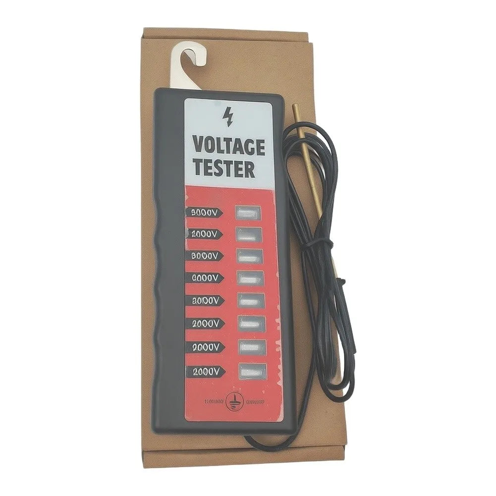 Electric Fence Voltage Tester 1000–8000V | Battery-Free Farm Tool Fence Voltage Tester Axl