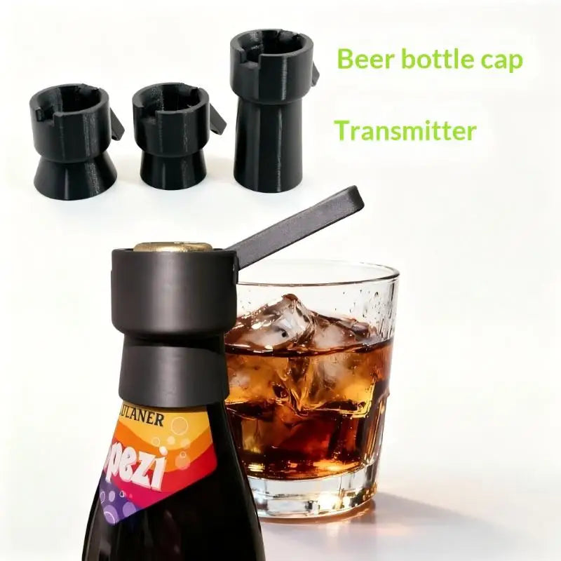 Beer Bottle Opener Cap Launcher – Fun Party Gadget Bottle Opener Axl