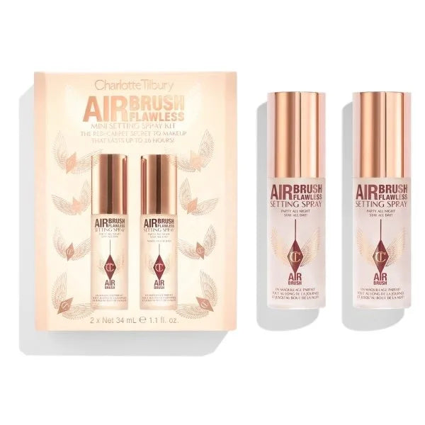 Charlotte Tilbury Lipstick, Lip Liner & Setting Spray Set Lip Makeup Set Axl Mini Setting spray