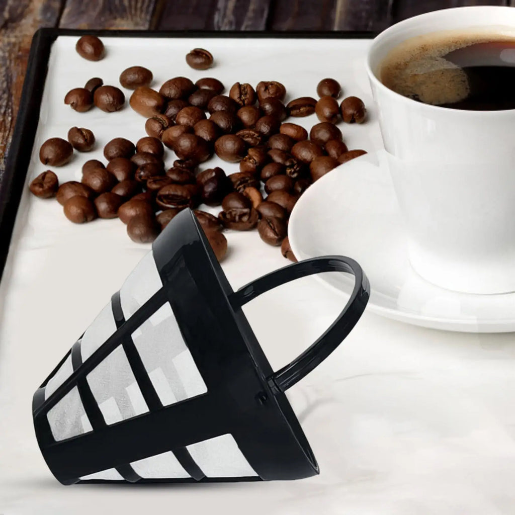 Reusable Cone Mesh Coffee Filter Basket – Espresso Strainer Coffee Filter Basket Axl