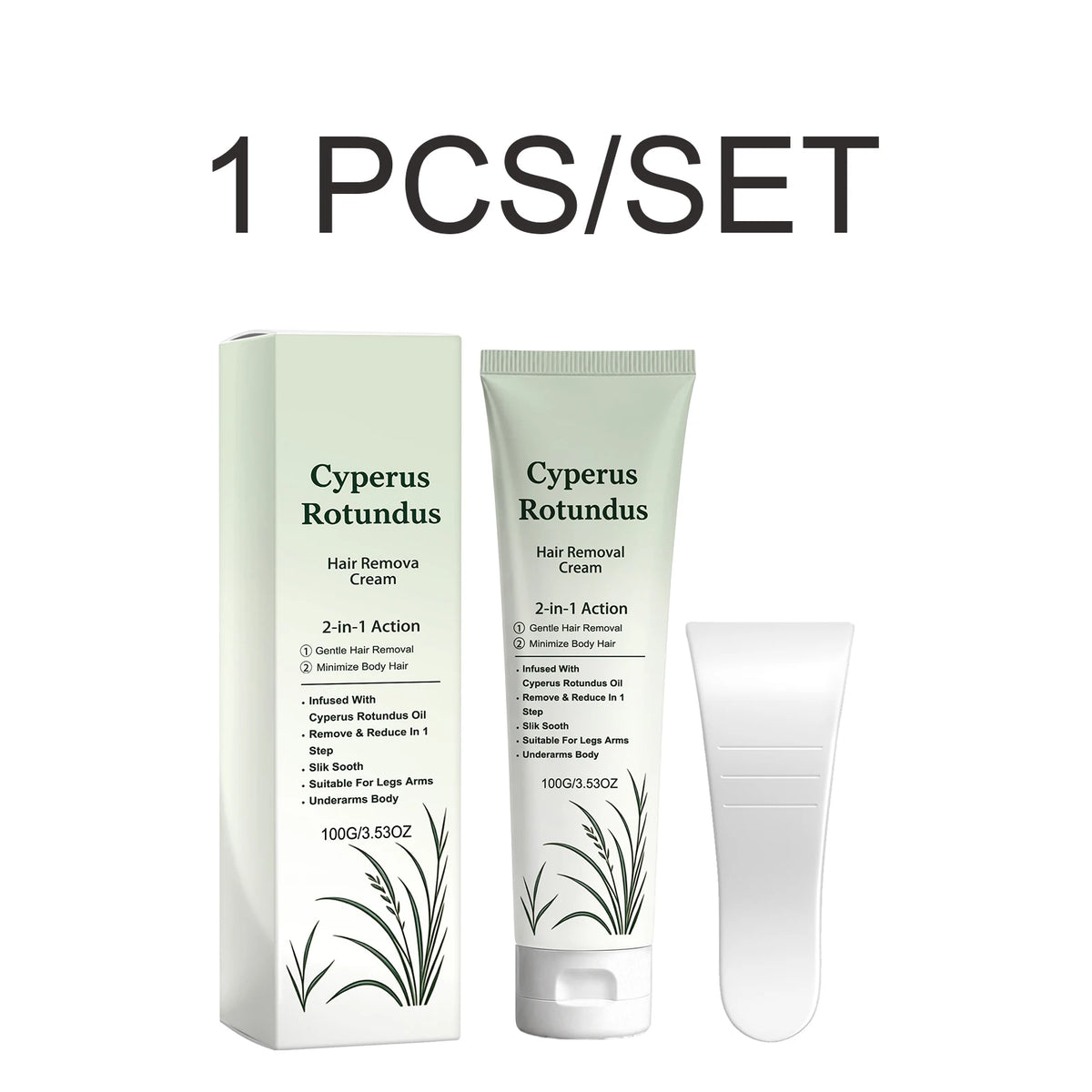Cyperus Hair Removal Body Cream – Moisturizing & Smoothing 100g Hair Removal Cream Axl 1 PCS