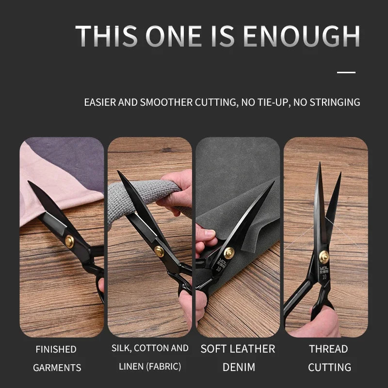 Professional Stainless Steel Sewing & Embroidery Scissors – 9" Sewing Scissors Axl