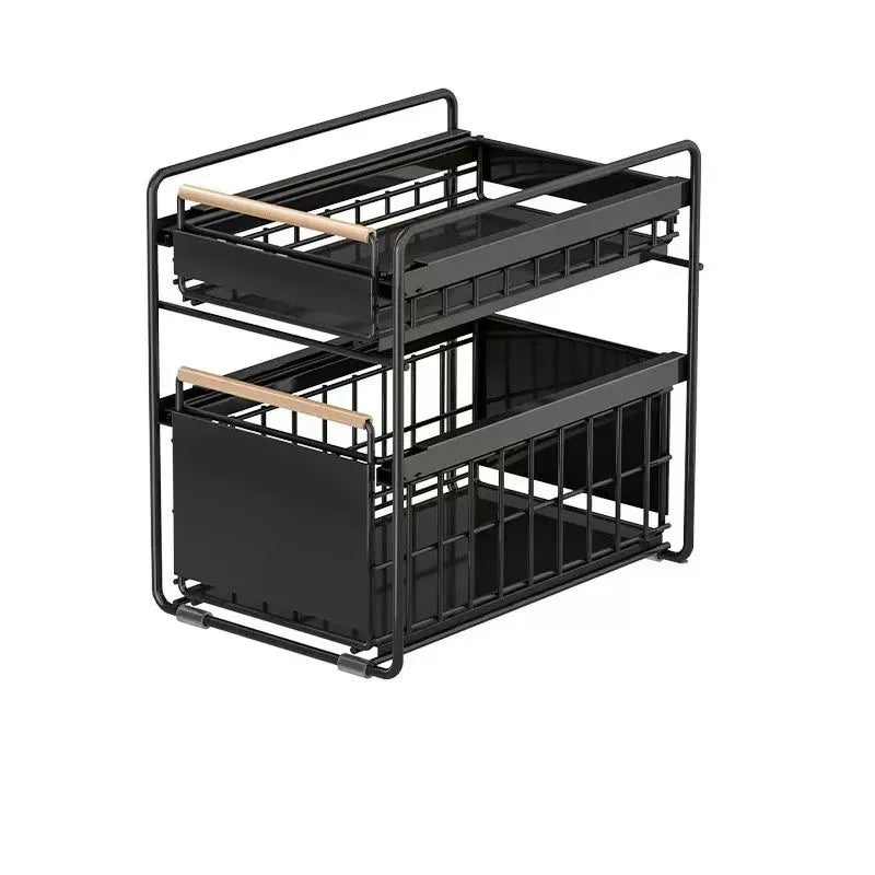 Multifunctional Kitchen Storage Rack – Large Capacity Organizer Kitchen Storage Rack Axl