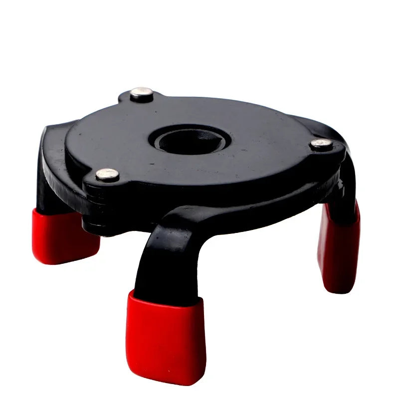 One-Way Oil Filter Wrench – Non-Slip Three-Jaw Removal Tool Oil Filter Wrench Axl black