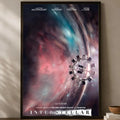 Interstellar Movie Poster Self-Stick HD PVC Waterproof Wall Art Wall Art Poster Axl White13 60X90cmNoframe
