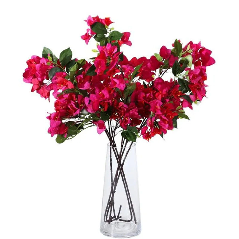 Artificial Bougainvillea Flower Branch – Faux Silk Decor Artificial Flower Branch Axl