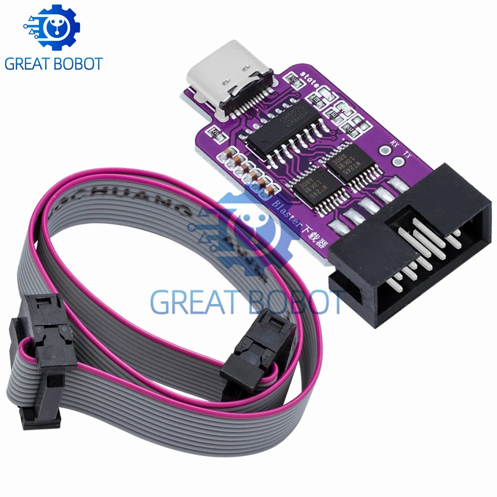 USB Blaster Type-C JTAG Programmer for ALTERA CPLD/FPGA JTAG Programmer Module Axl
