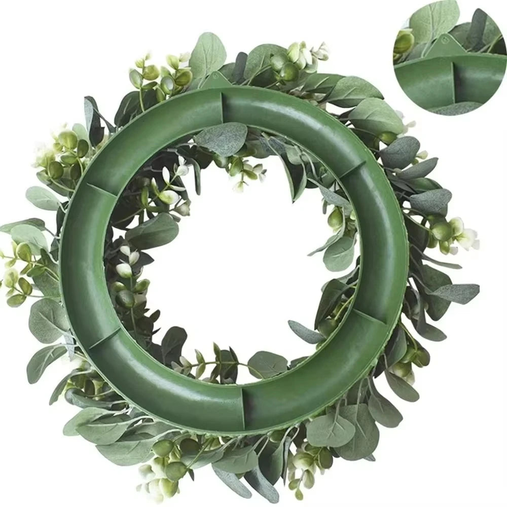 Artificial Eucalyptus Wreath – Wedding & Home Wall Decor Artificial Wreath Axl