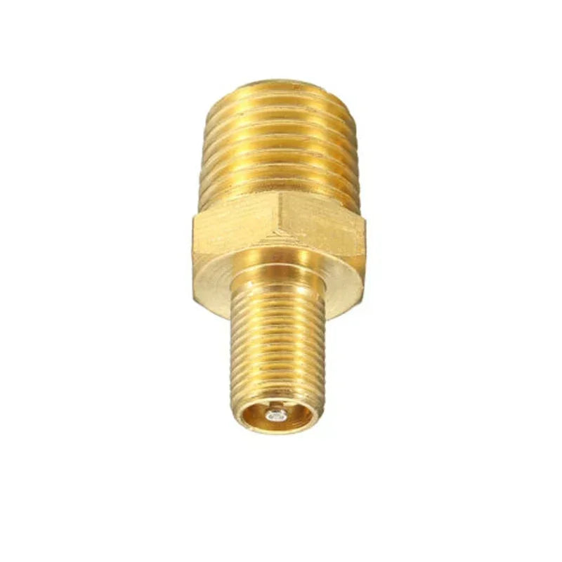 4-Pack 1/4" NPT Solid Brass Air Compressor Tank Fill Valve Air Compressor Valve Axl
