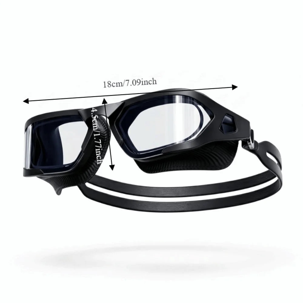 HD Anti-Fog Swimming Goggles – UV Protection Wide View Swimming Goggles Axl